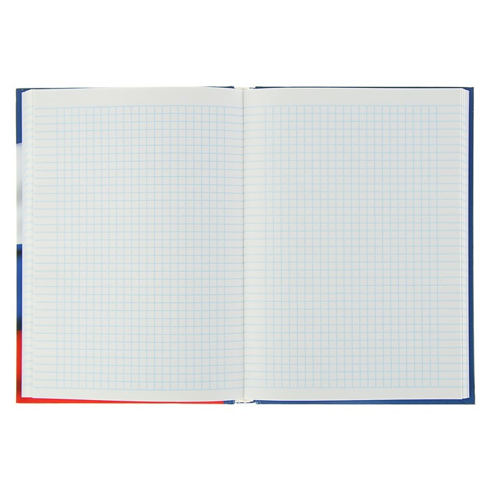 Колледж-тетрадь А5, 160 листов клетка Calligrata "Россия", твёрдая обложка