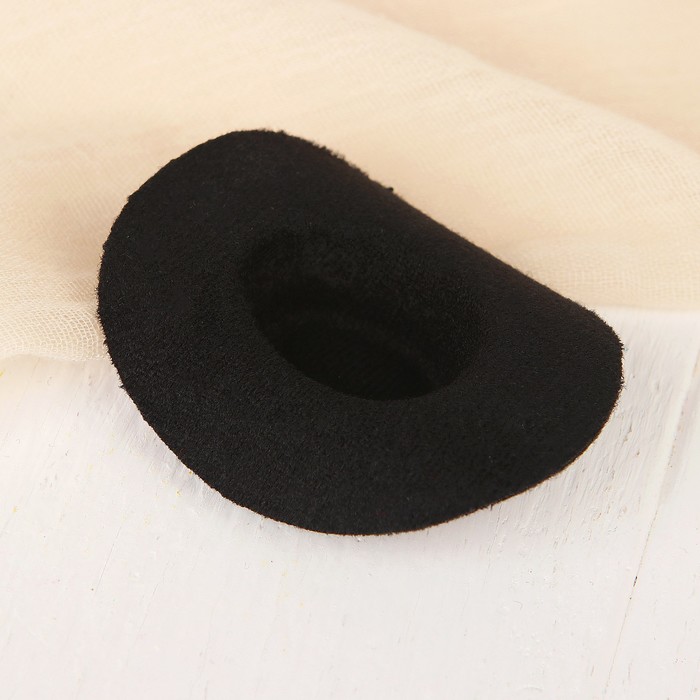 Шляпа для игрушек, размер 6*6,8*2 см, цвет черный