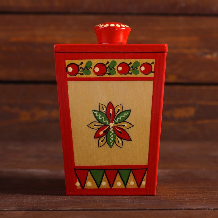 Набор ставцов, 5 предметов, борецкая роспись