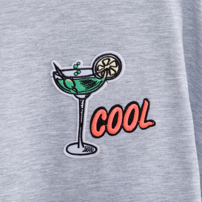 Футболка женская KAFTAN "Cool", р-р 48-50, серый