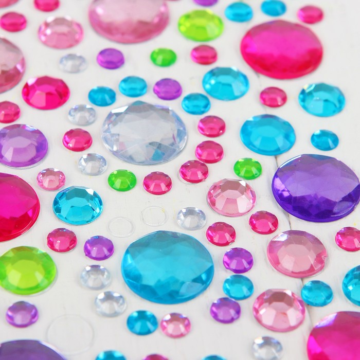 Аппликация круглыми стразами "Принцесса"