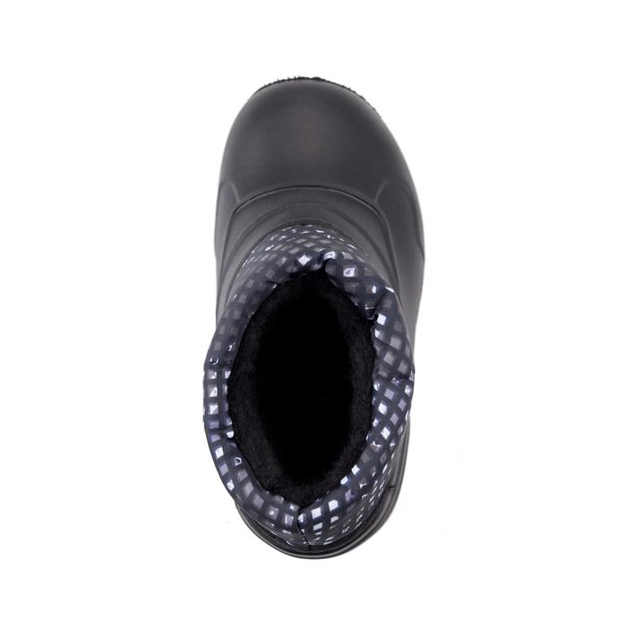 Галоши детские ЭВА с надставкой и утеплителем арт. Д601-НМ (черный) (р. 33/34)