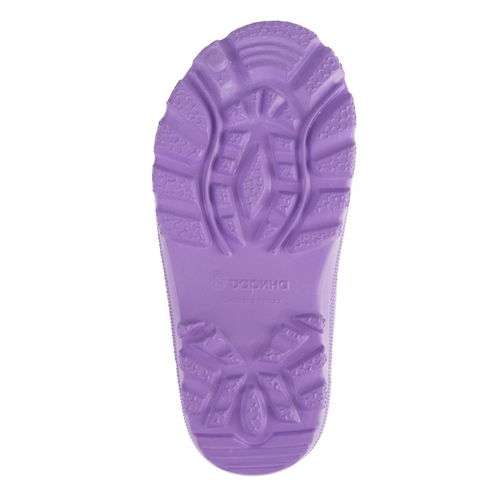 Галоши детские ЭВА с утеплителем арт. Д661-НМ (сиреневый) (р. 29)