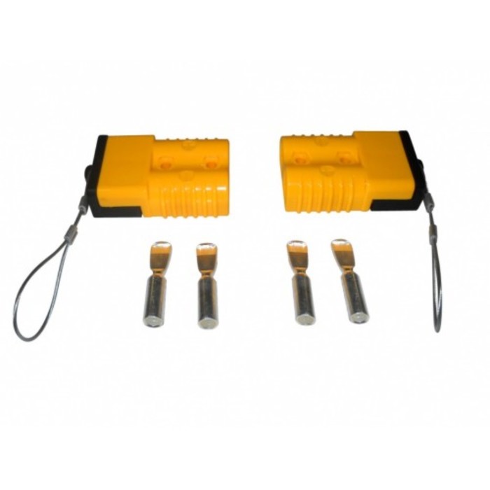 Разъем электрический 50А Автоспас ATV желтый