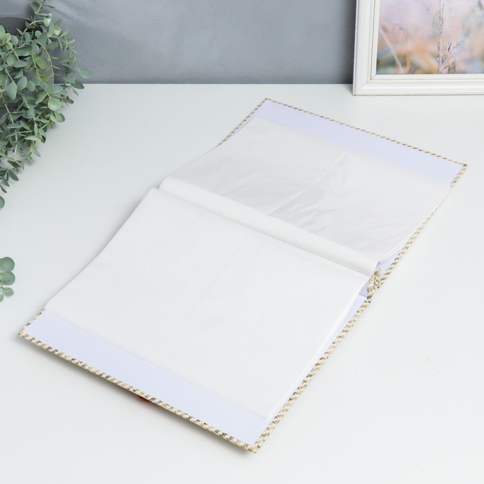 Фотоальбом на 100 фото 13х18 см "Прованс. Жизель" текстиль 32,5х27,5х4 см