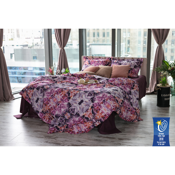 Постельное бельё "Этель" евро Александрит 205х225 см. 240х260 см. 50х70+5 см. - 2 шт., 100% хлопок, перкаль