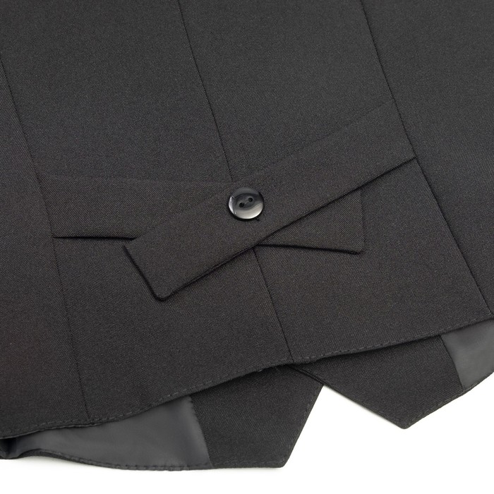 Жилет для мальчика, рост 116 см, цвет черный