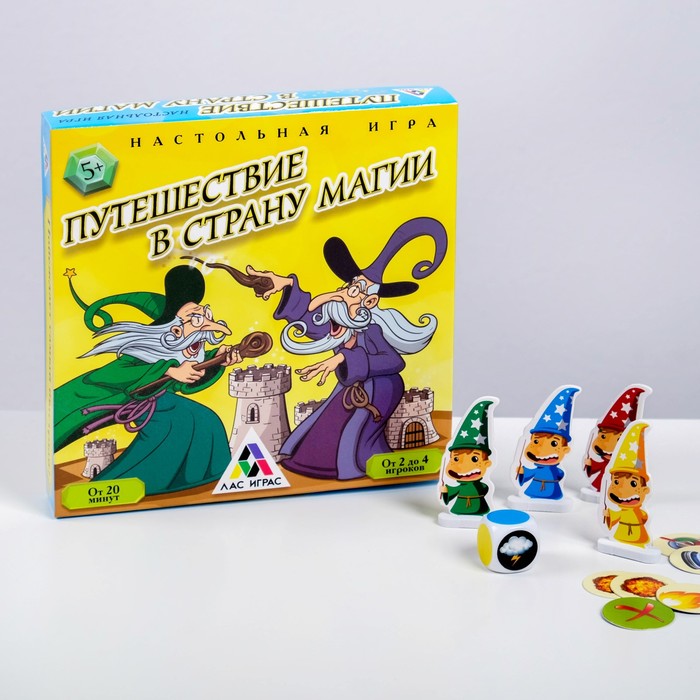 Настольная игра "Путешествие в страну магии"