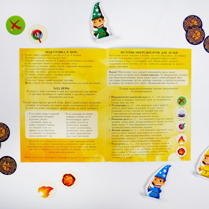 Настольная игра "Путешествие в страну магии"