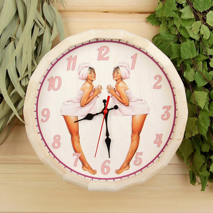 Часы банные бочонок "Добропаровъ. Женские секреты"