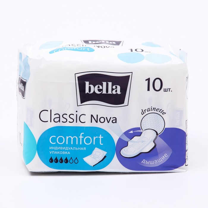 Гигиенические прокладки Bella Classic Nova Komfort, 10 шт. гигиенические прокладки bella classic nova comfort 10 шт