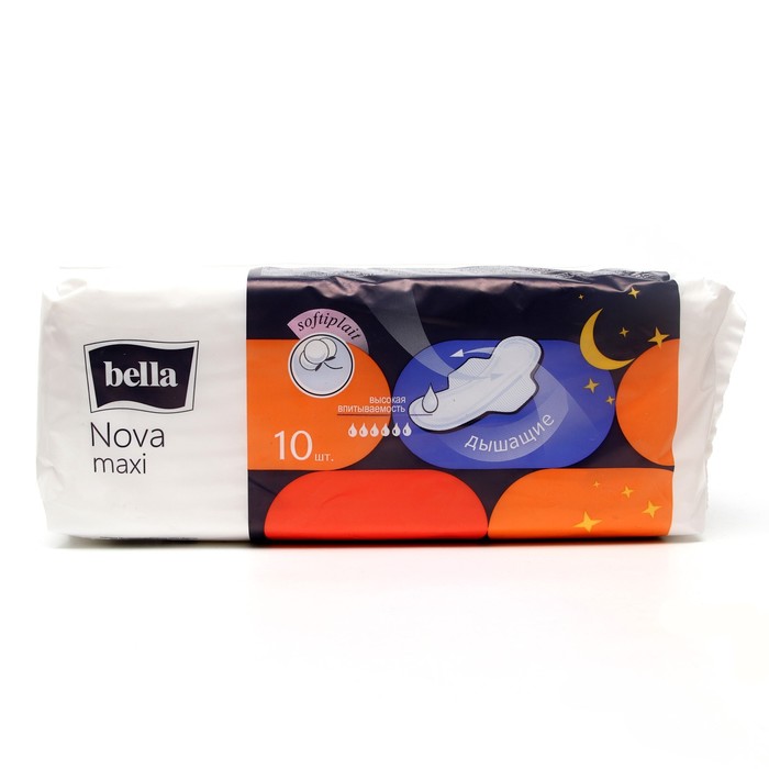 Гигиенические прокладки Bella Nova Maxi, 10 шт. гигиенические прокладки bella classic nova comfort 10 шт