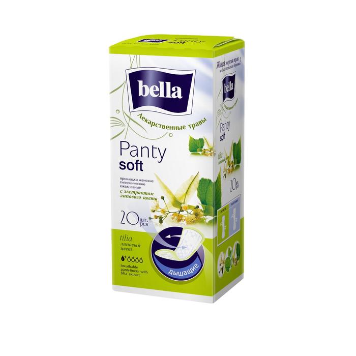 Ежедневные прокладки Bella Panty Soft «Липа», 20 шт