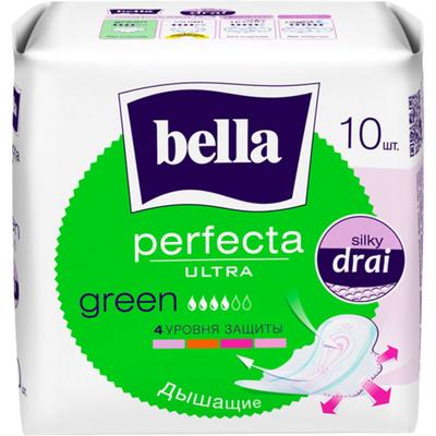 Гигиенические прокладки Bella Perfecta ULTRA Green, 10 шт.