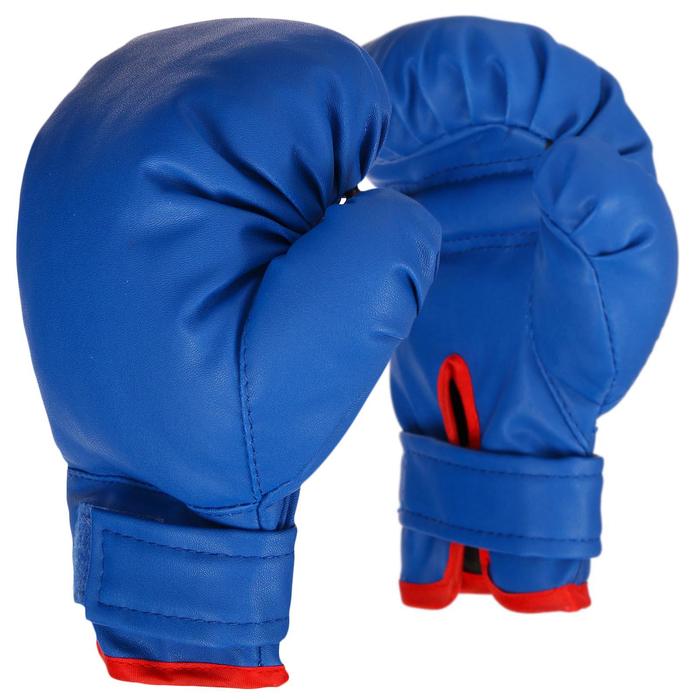 фото Перчатки боксёрские детские, цвет синий