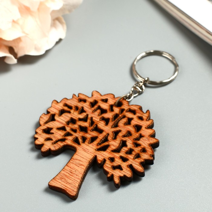 Брелок дерево "Деревце" 5,8х5,8х0,3 см