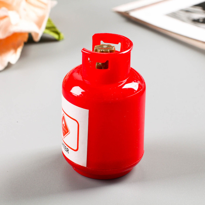 Брелок пластик с точилкой "Огнетушитель" МИКС 6,2х3,8х3,8 см