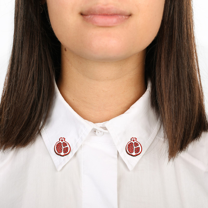 Значки на воротничок "Гранаты"