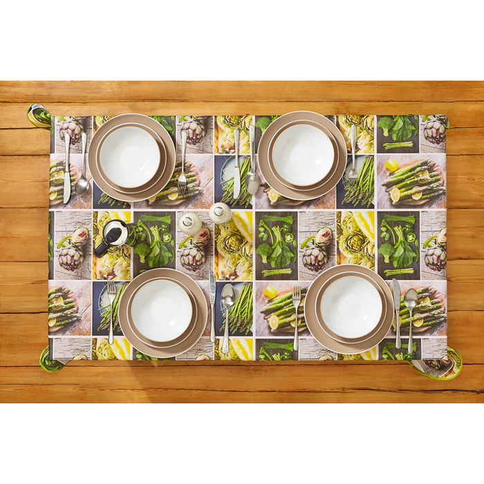 Скатерть "Спаржа"  150 х240 см