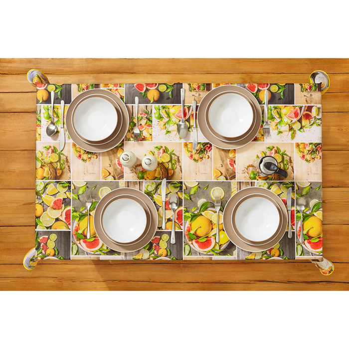 Скатерть "Грейпфрут"  150 х240 см