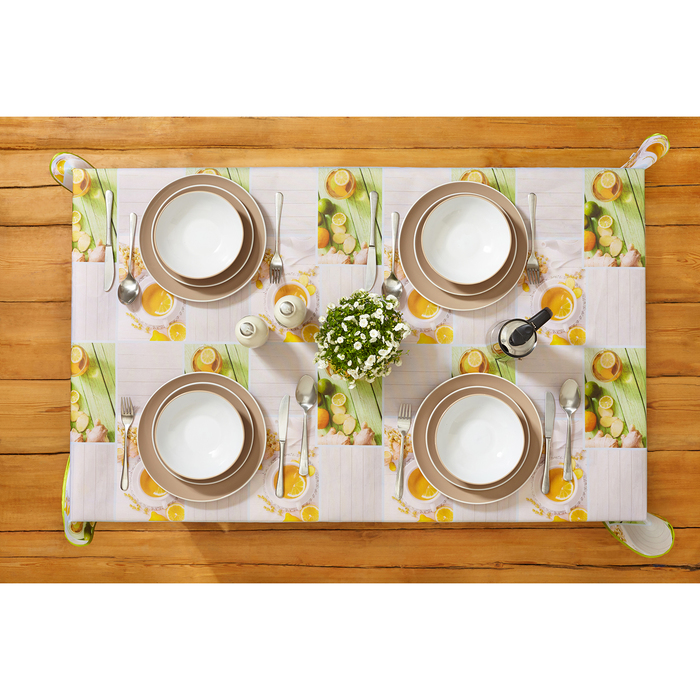 Скатерть "Зелёный чай" 150 х240 см