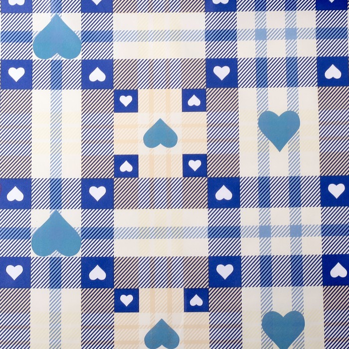 Клеенка столовая на нетканой основе (рулон 19 метров), ширина 137 см, толщина 0,08 мм УЦЕНКА