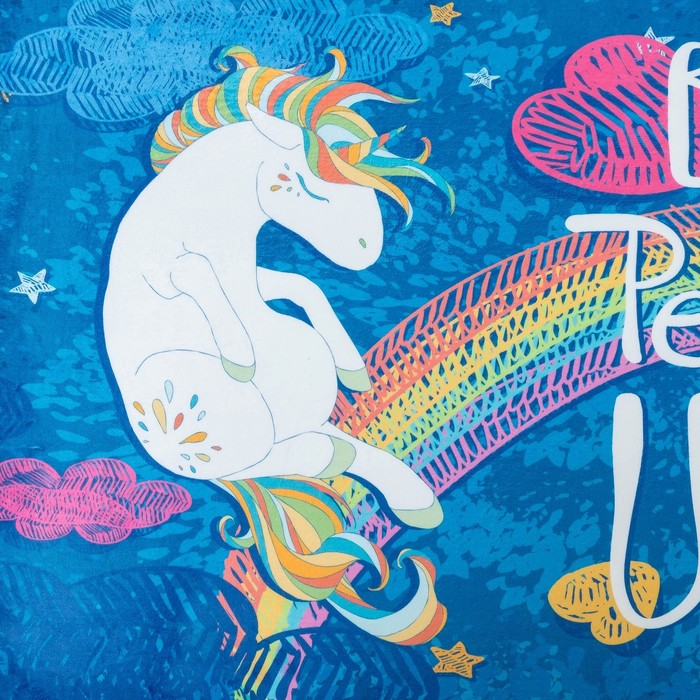 Ковер детский "Unicorn" 80х120 см, велюр,поролон 400г/м2
