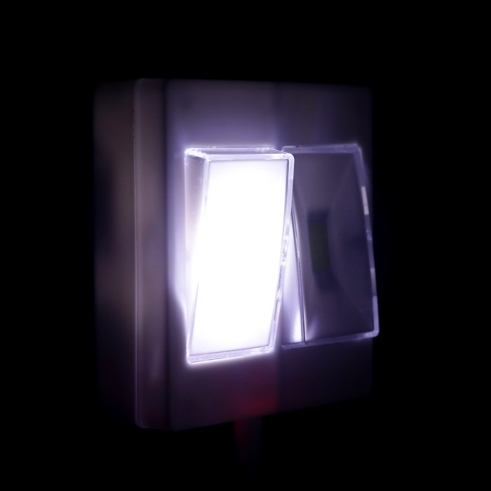 Ночник "Включатель двойной" АКБ USB 2LED 9х3,3х10
