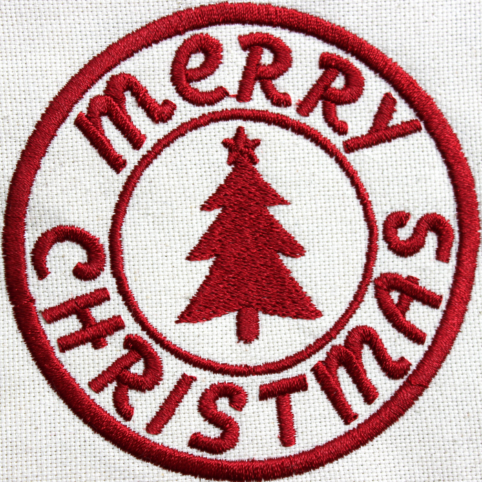 Прихватка "MERRY CHRISTMAS " 22,5х22,5 см, саржа, хл 100%, 230 г/м2, изумруд