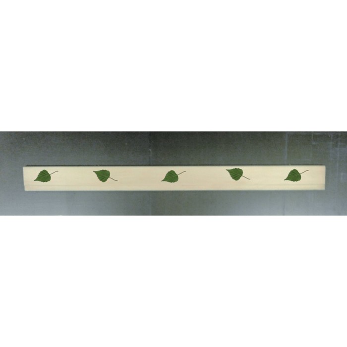 Вагонка ЛИПА "Декор" №1 180х8,8х1,5см в упаковке 7 шт "Добропаровъ"