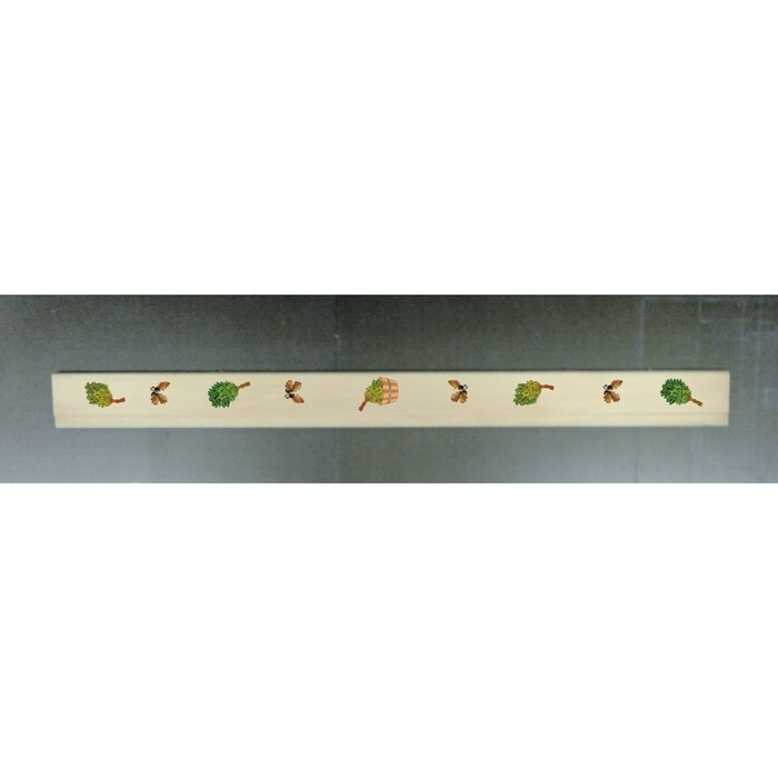 Вагонка ЛИПА "Декор" №3 120х8,8х1,5см в упаковке 10 шт "Добропаровъ"