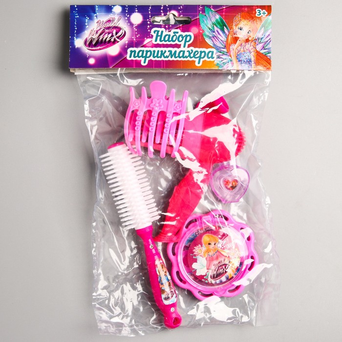 Набор для игры в парикмахера "Стильная прическа-2", 5 предметов, феи ВИНКC