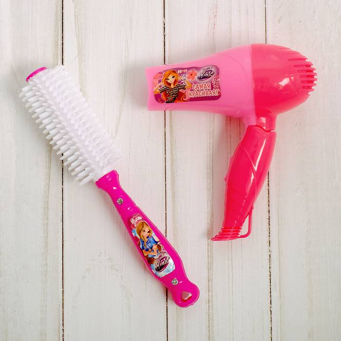 Набор для игры в парикмахера "Стильная прическа-2", 5 предметов, феи ВИНКC