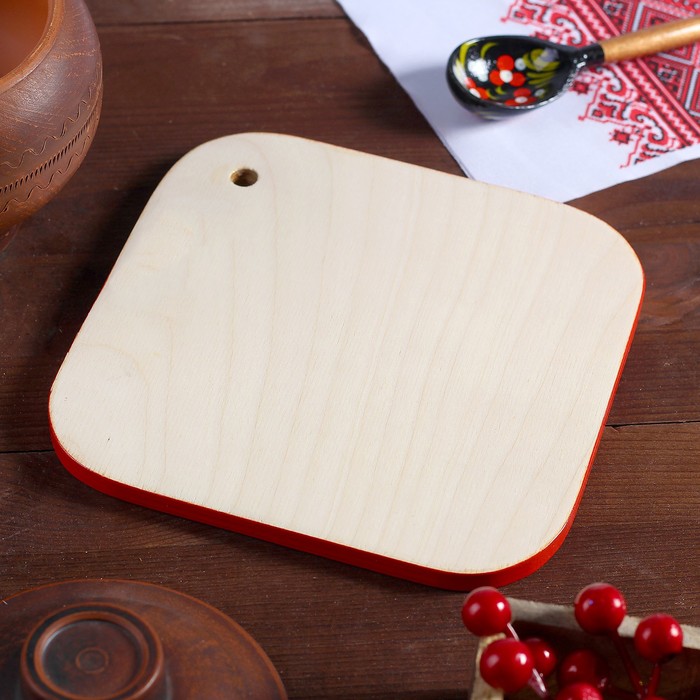 Подставка под горячее, 17×17 см, старый борок