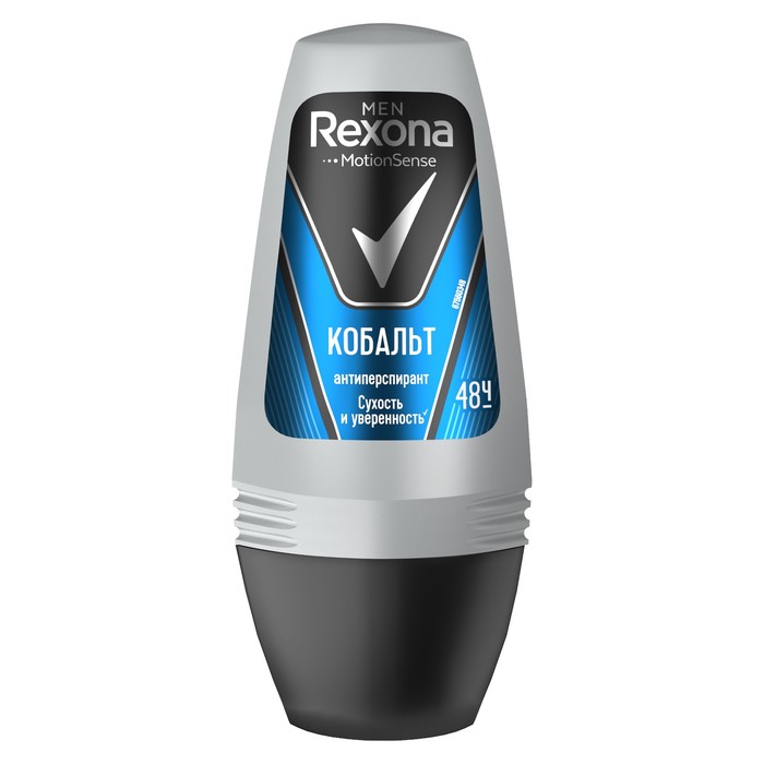 Дезодорант-антиперспирант Rexona Men "Кобальт", ролл, 50 мл