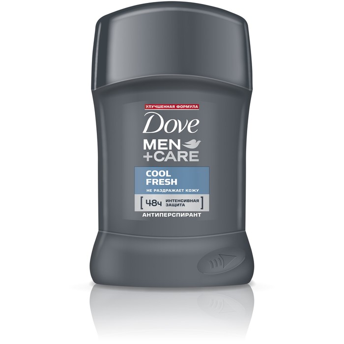 Дезодорант-антиперспирант Dove Men+Care "Прохлада и свежесть", стик, 50 мл
