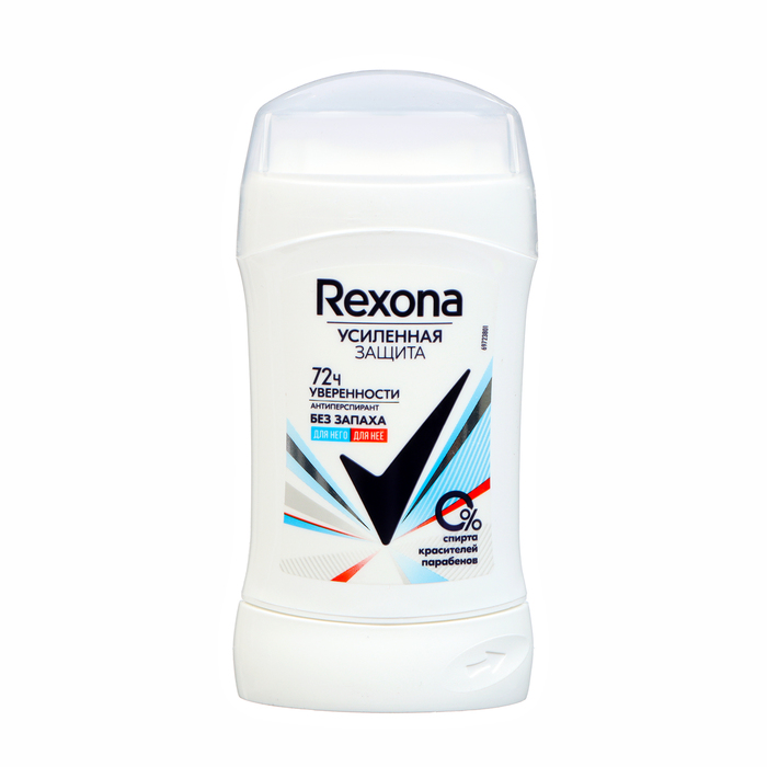 

Антиперспирант Rexona MotionSense «Без запаха», стик, 40 мл