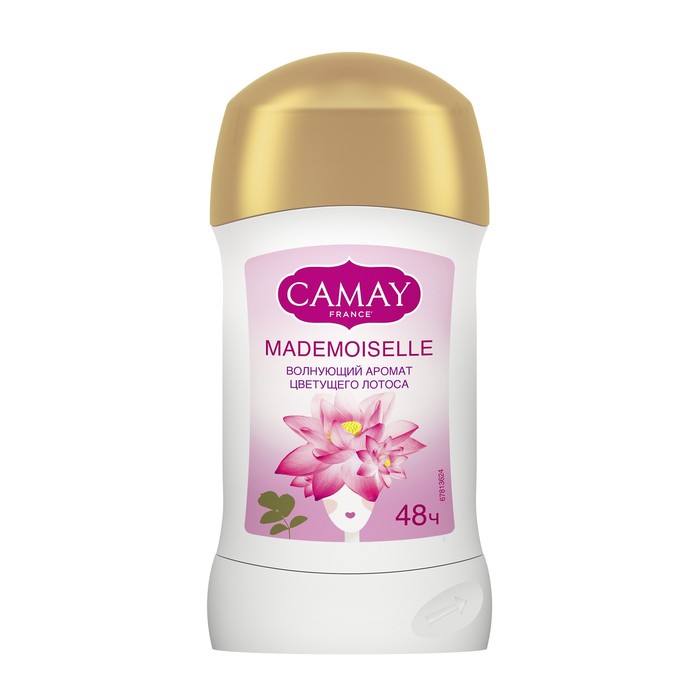 Дезодорант-антиперспирант Camay "Мадмуазель", карандаш, 45 мл