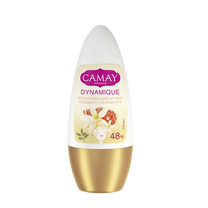 Дезодорант-антиперспирант Camay "Динамик Грейпфрут", ролл, 50 мл
