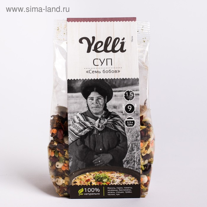 Суп yelli семь бобов 250 г