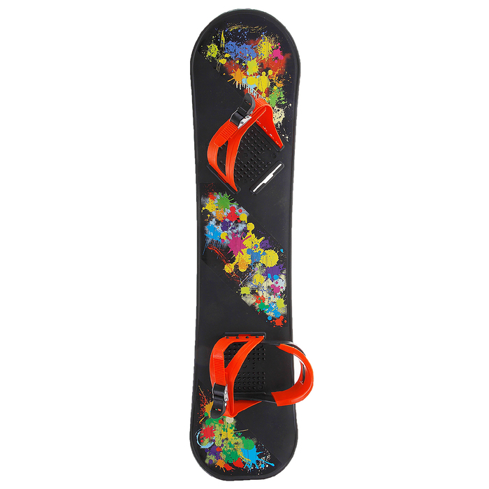 Сноуборд с креплениями, цвета МИКС
