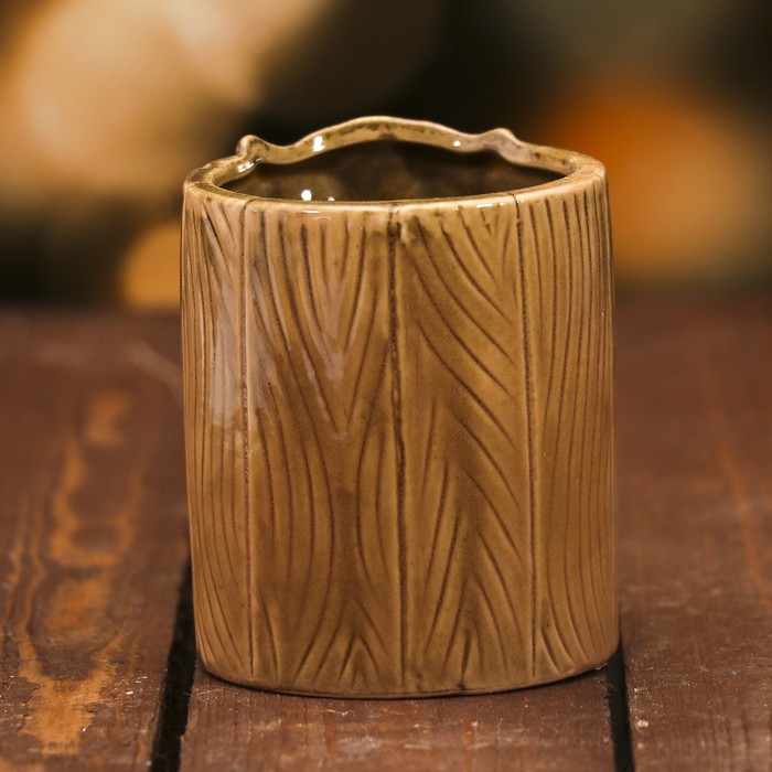 Сувенир керамика карандашница "Сова" 9х8х7,2 см