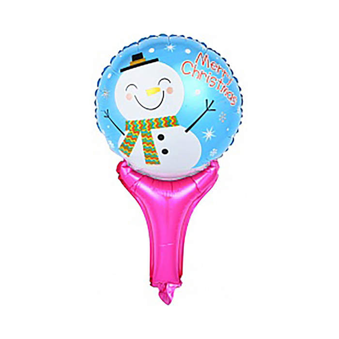 Шар фольгированный 20" "Счастливого Рождества" на ручке