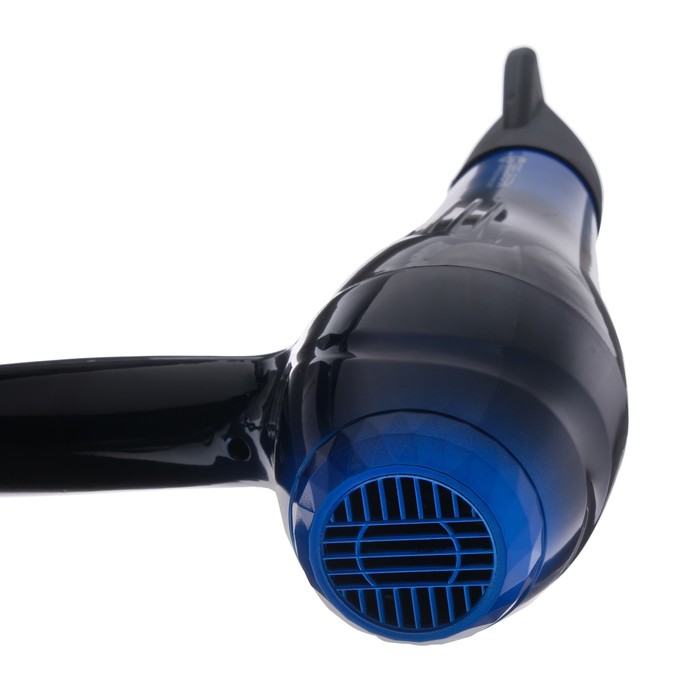 Фен Gelberk GL-623, 1800 Вт, 2 скорости, 3 температуры, синий