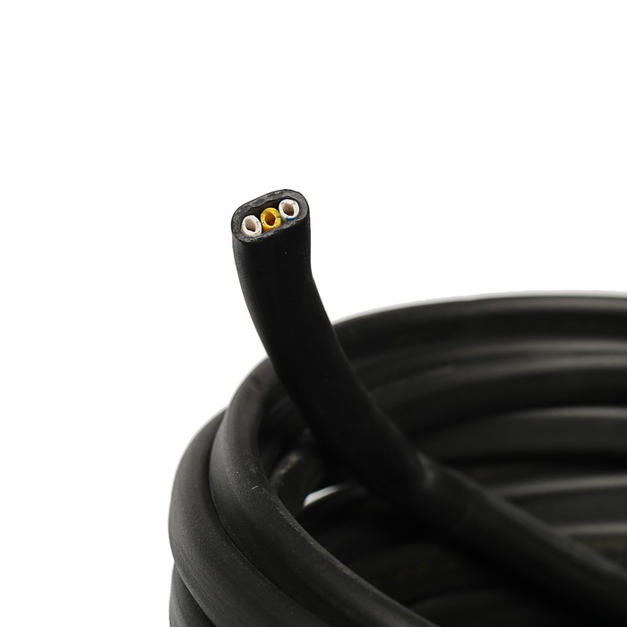 Кабель "Кабэкс", ВВГ-Пнг(А), 3х1.5 мм2, 100 м, плоский, ГОСТ