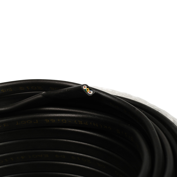 Кабель "Кабэкс", ВВГ-Пнг(А), 3х1.5 мм2, 50 м, плоский, ГОСТ