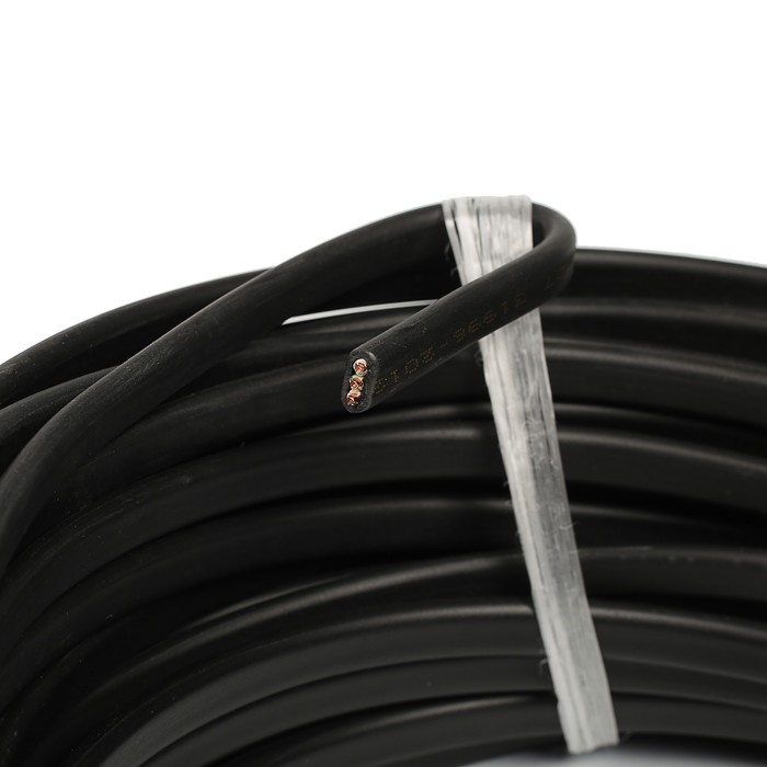 Кабель "Кабэкс", ВВГ-Пнг(A)-LS, 3х1.5 мм2, 50 м, плоский, ГОСТ