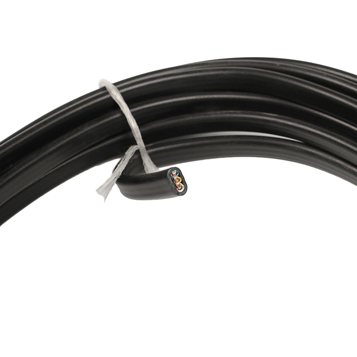 Кабель "Кабэкс", ВВГ-Пнг(A)-LS, 3х1.5 мм2, 5 м, плоский, ГОСТ