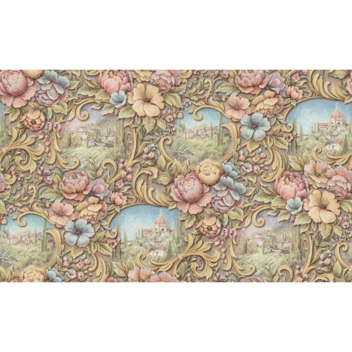 Обои горячее тиснение на флизелине PL71082-58 Палитра, 1,06х10 м