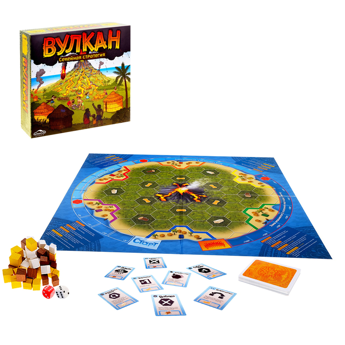 Настольная игра "Вулкан"
